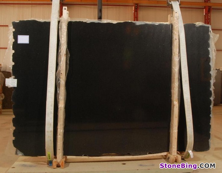 Black Sao Domingos Granite Slab