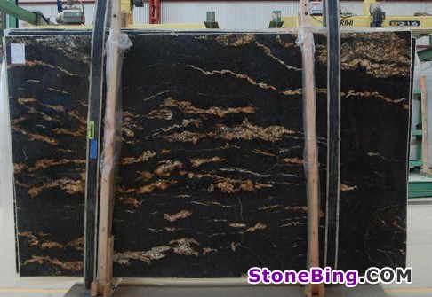 Black Taurus Granite Slab