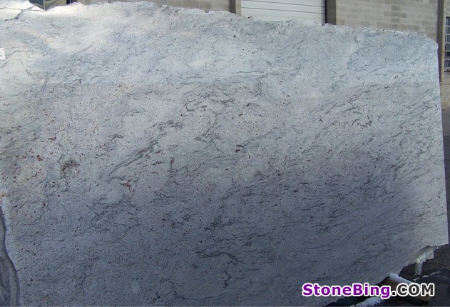 River White Granite Slab