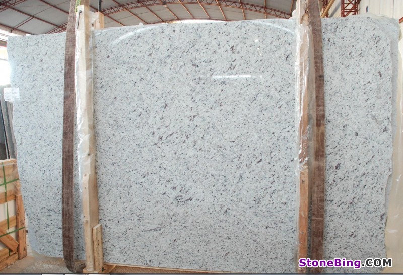 White Galaxy Granite Slab
