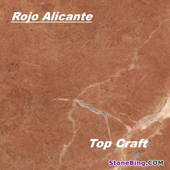Rojo Alicante Marble Tile