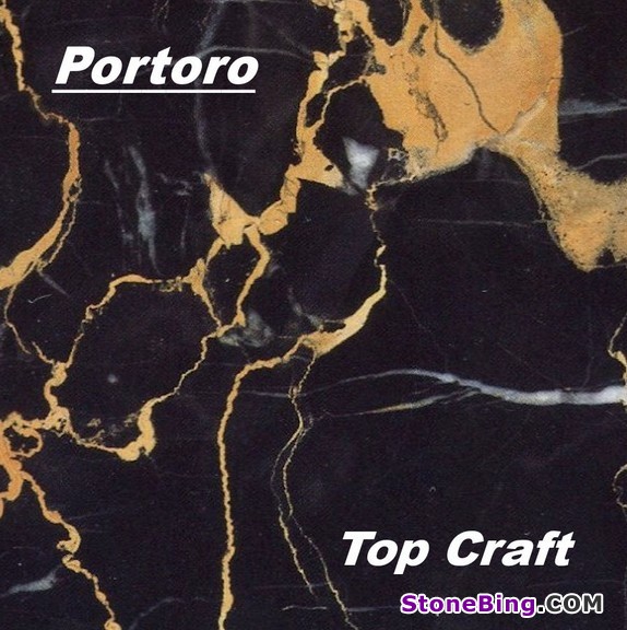 Portoro Marble Tile