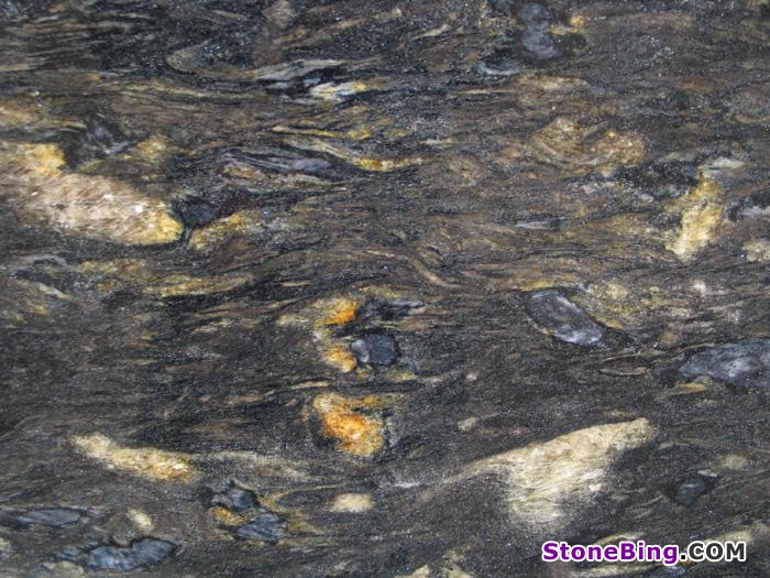 Forest Black Granite Tile