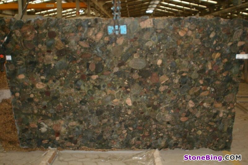 Marinace Green Granite Slab