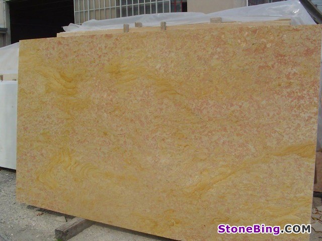 Giallo Reale Marble Slab