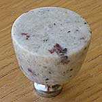 Kashmir White Granite Knob