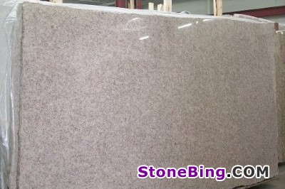 Almond Mauve Granite Slab