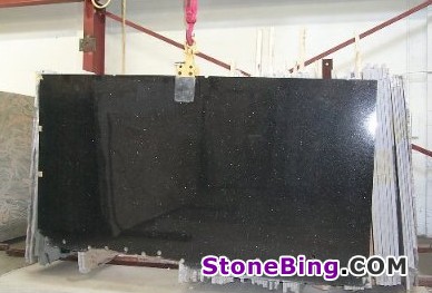 Black Galaxy Granite Slab