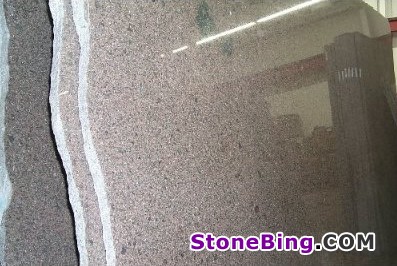 Brown Pearl Granite Slab
