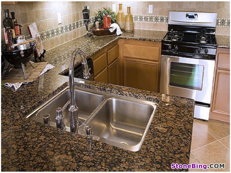 Baltic Brown Granite Countertop