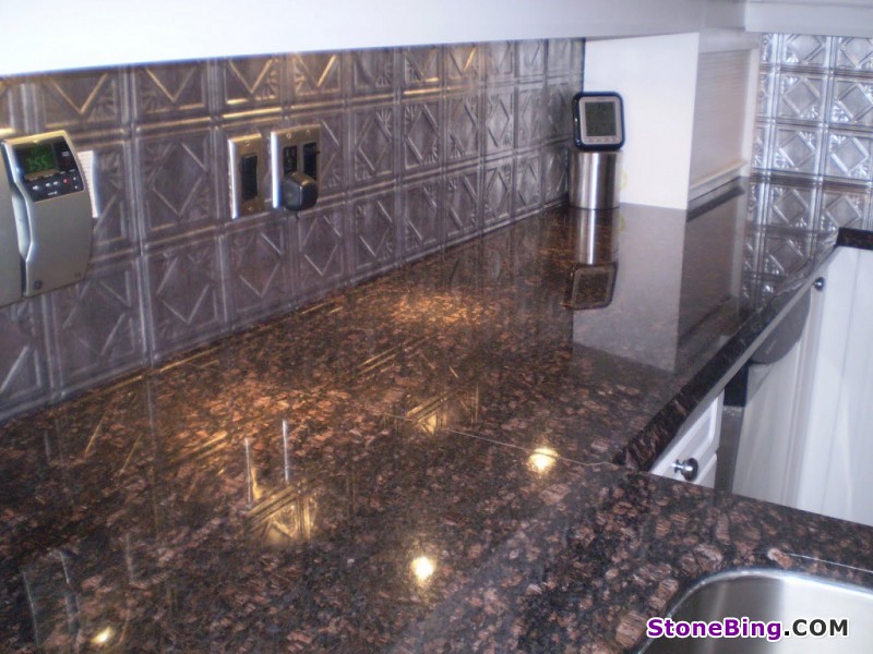 Tan Brown Granite Countertop