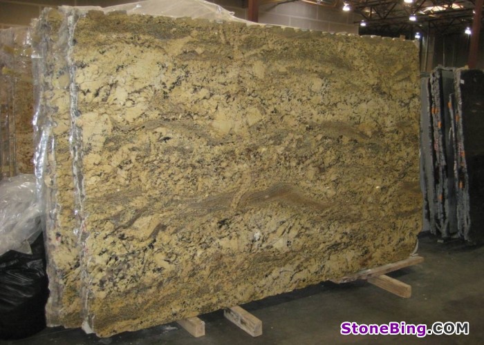 Absolute Cream Granite Slab