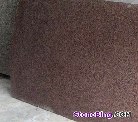 Bruno Red Granite Slab