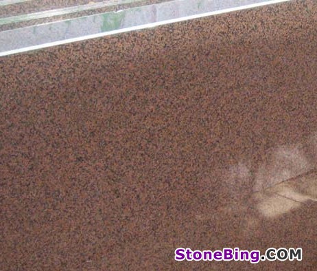 Classic Red Granite Slab