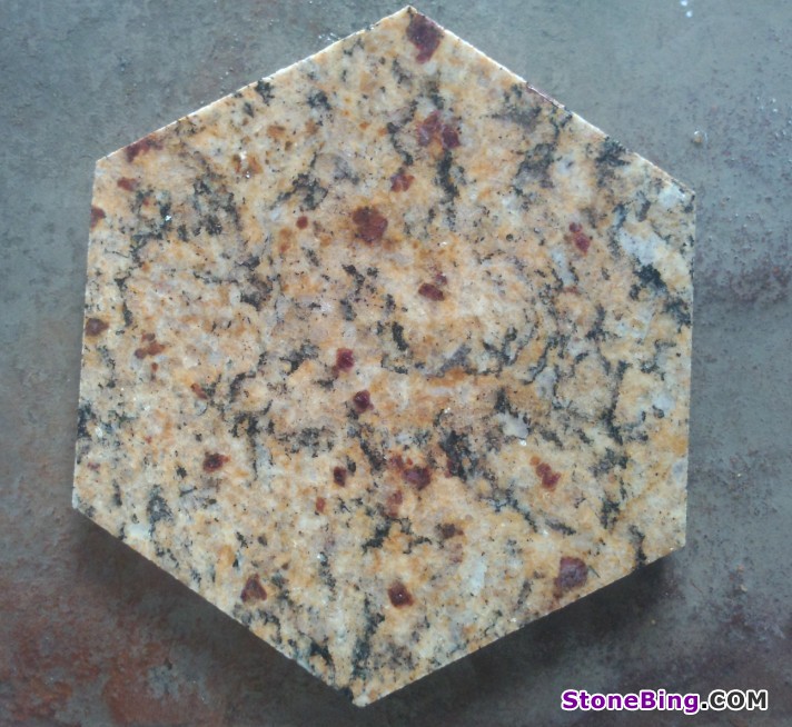 Granite Hexagon Pavestone