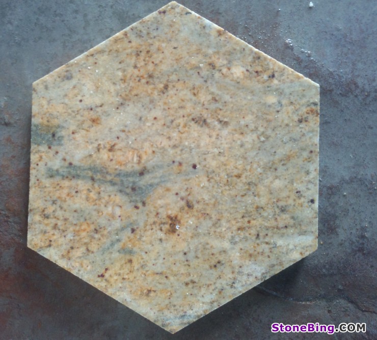 Granite Hexagon Pavestone