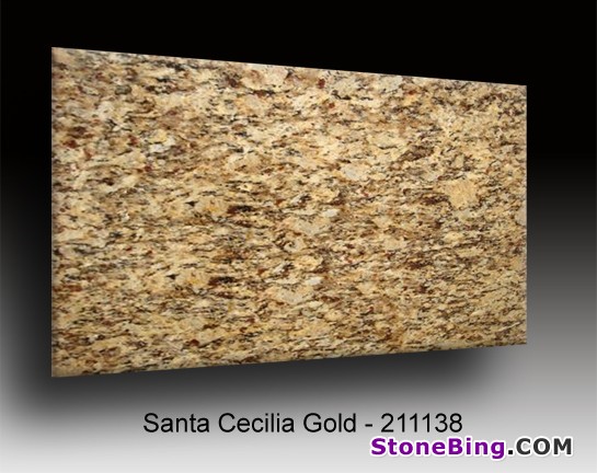 Santa Cecilia Gold Granite Tile