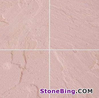 Dholpur Pink Sandstone Tile