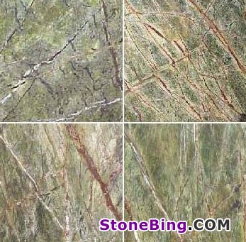 Bidasar Green Marble Tile