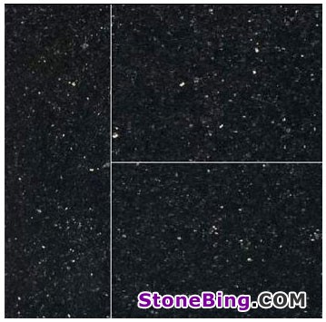 Black Galaxy Granite Tile