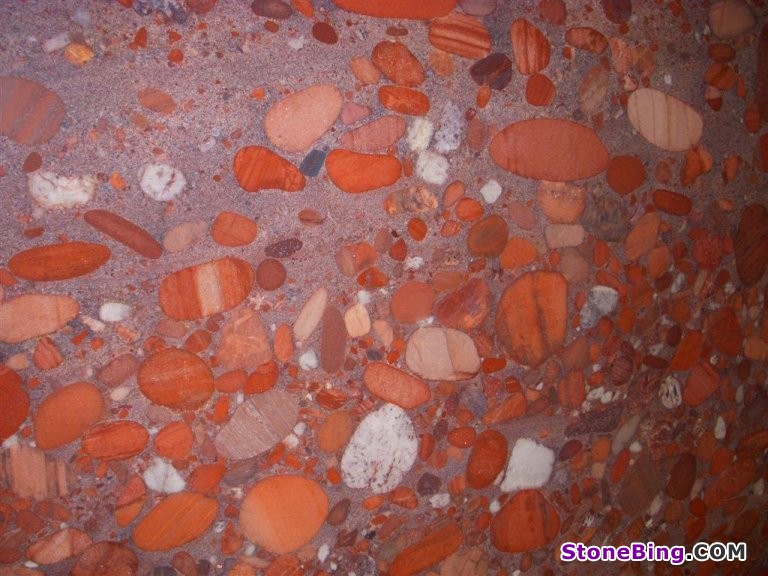 Red Marinace Granite Slab