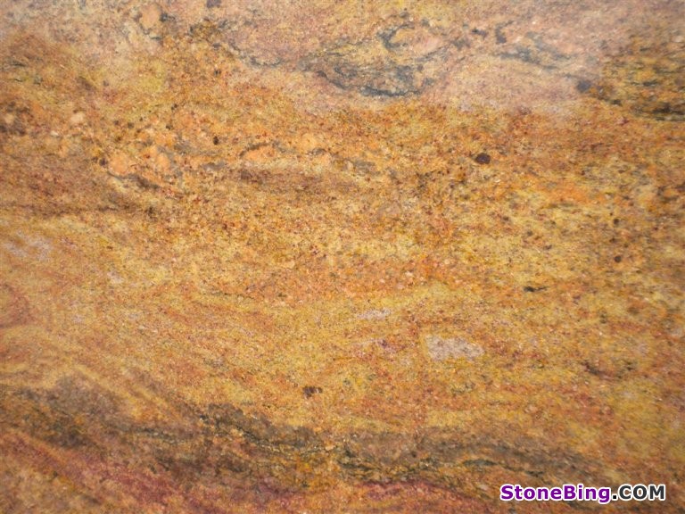 Golden Oak Granite Slab