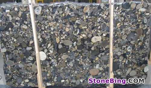 Nero Marinace Granite Slab