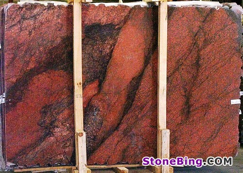 Red Dragon Granite Slab