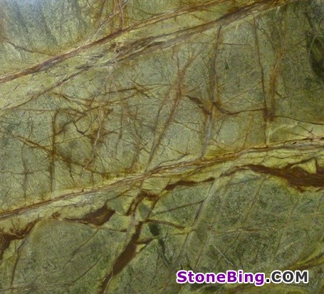 Rainforest Green Marble Tile