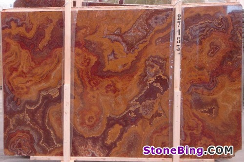 Red Onyx Slab