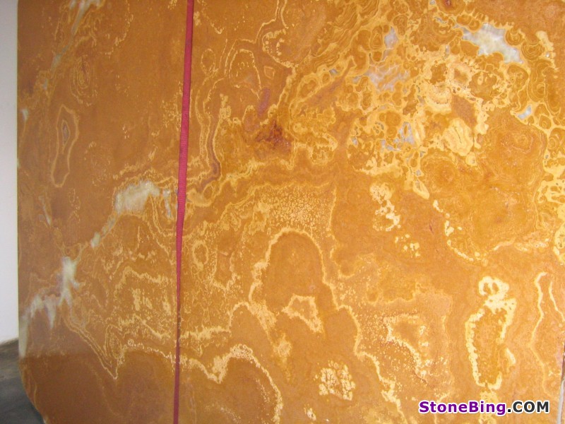 Giallo Radica Onyx Slab
