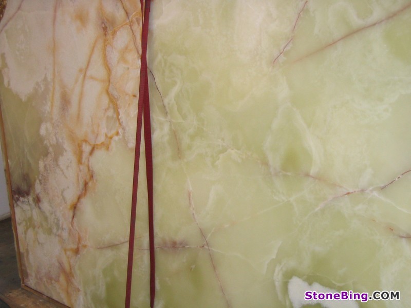 Green Onyx Slab