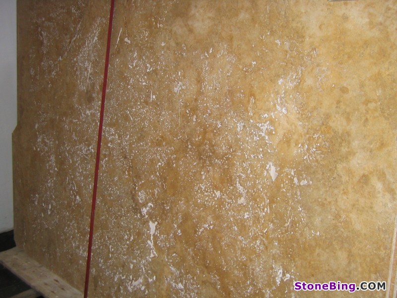 Gold Travertine Slab