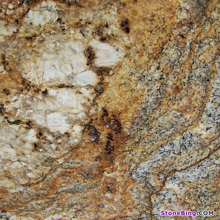 Golden Crystal Granite Tile