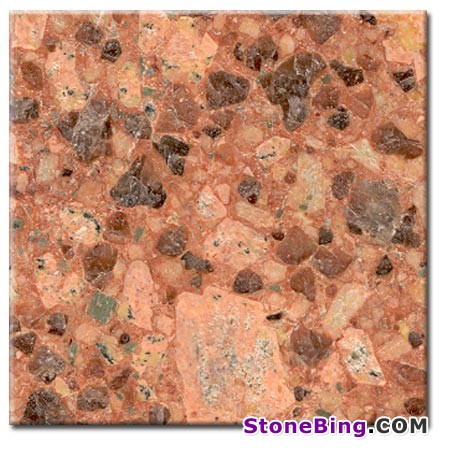 Boulder Red Granite Tile
