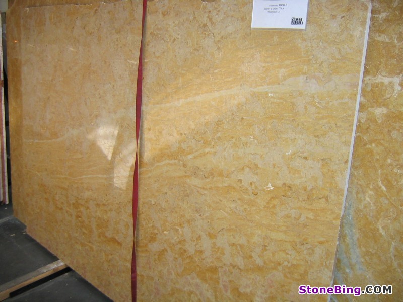 Giallo Reale Marble Slab