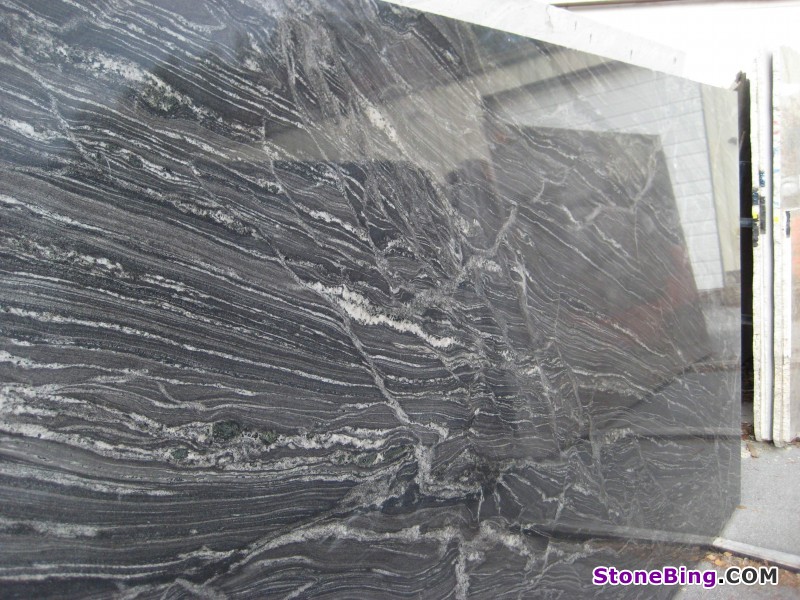 Silver Weave Granite Slab