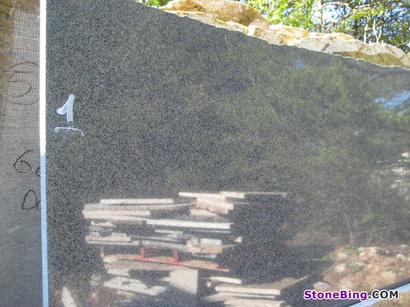 Impala Black Granite Slab