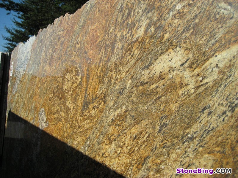 Golden Ray Granite Slab