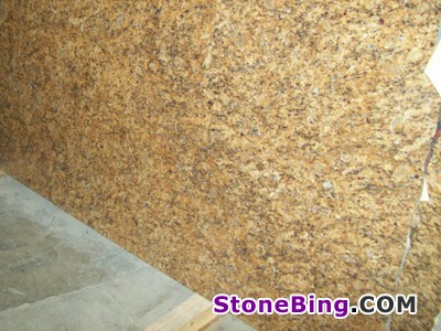 Santa Cecilia Dark Granite Slab