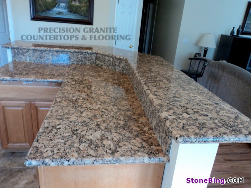 Giallo Fiorito Granite Countertop