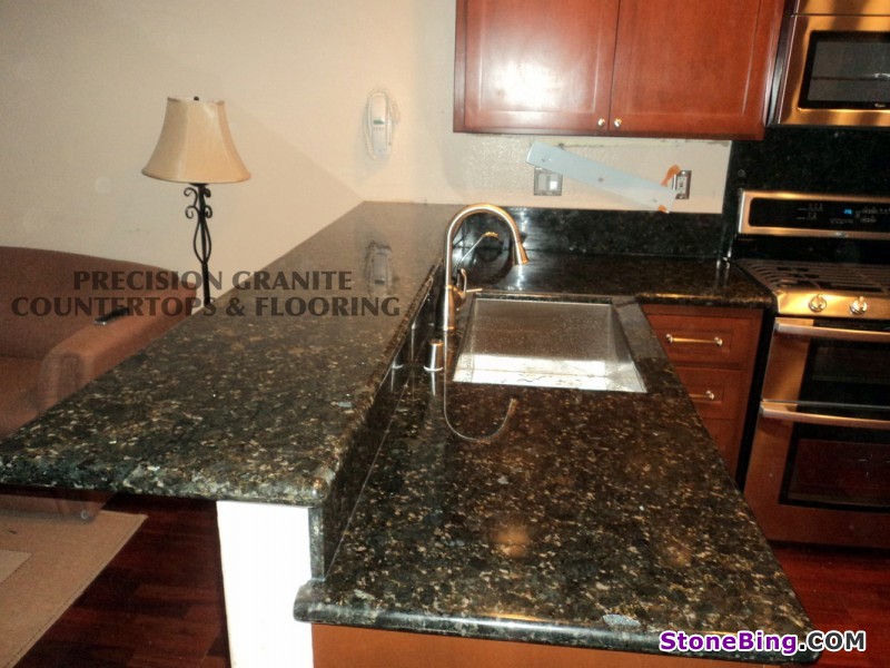 Verde Butterfly Granite Countertop