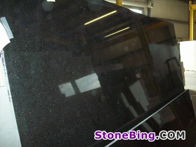 Black Galaxy Granite Slab
