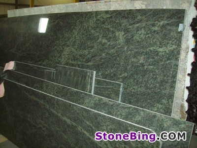 Green Hawaii Granite Slab