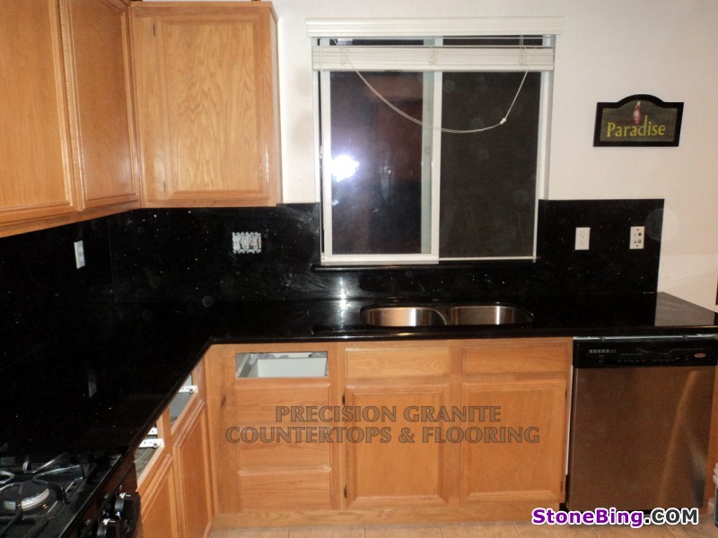 Black Galaxy Granite Countertop