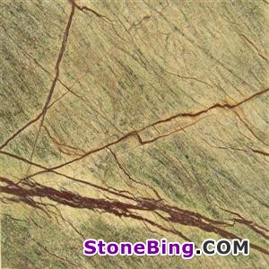 Rainforest Green Marble Tile