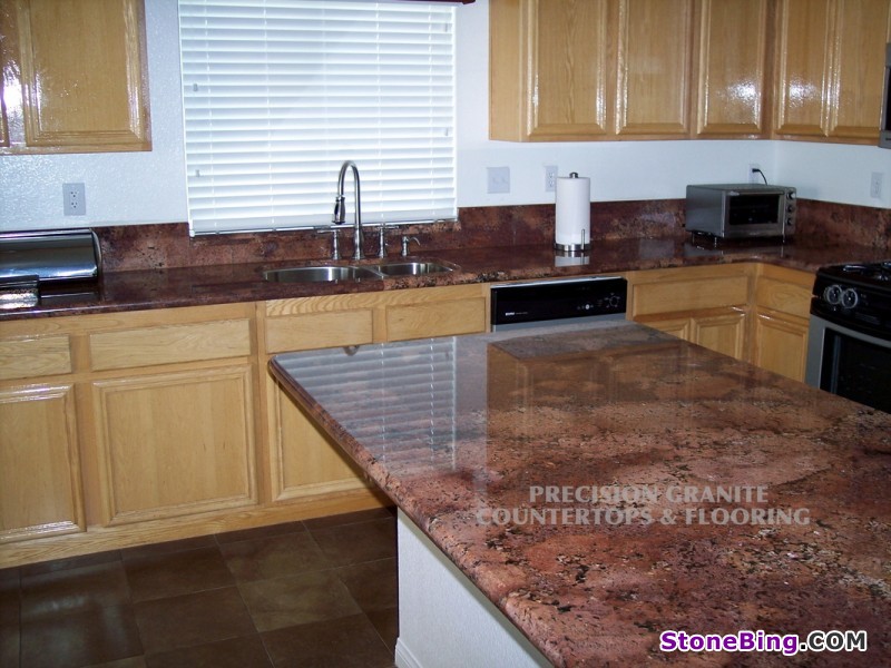 Bordeaux Cream Granite Countertop