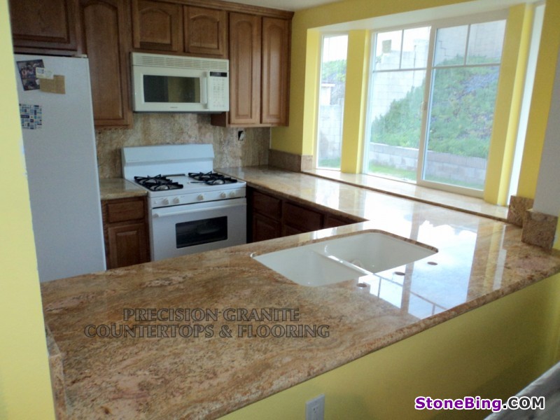 Imperial Gold Granite Countertop