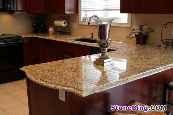 New Venetian Gold Granite Countertop