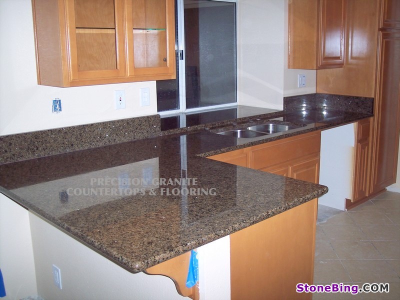 Tropical Brown Granite Countertop